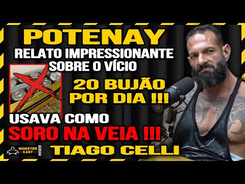 🚨 POTENAY: CELLI EXPÔS AS QUANTIDADES BIZARRAS QUE USOU DURANTE O VÍCIO  ! | TIAGO CELLI