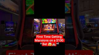 $100 Bet Turned Into Mansions?! INSANE SLOT WIN 💰🔥 #shortsfeed #casino #youtubeshorts #ytshorts