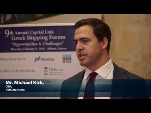 2018 9th Annual Greek Shipping Forum - Michael Kirk Interview