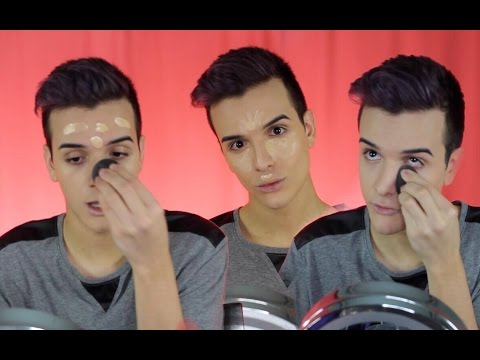 PREP, FOUNDATION, CONCEALER, POWDER | Beginners Series | AndThatsJacob