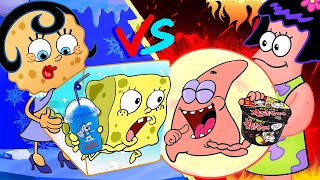 Download lagu Hot Pregnant vs Cold Pregnant! | Hot VS Cold Food Mukbang | MUKBANG ANIMATION | SLIME CAT mp3