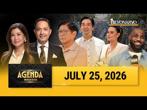 Agenda Weekend | July 25, 2026