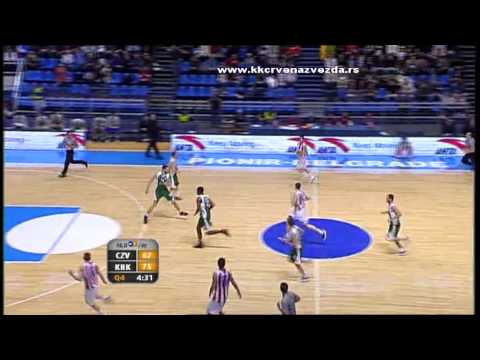 Crvena zvezda Telekom : Krka 77:79 | Highlights [NLB League 19. kolo | 29.1.2011.]