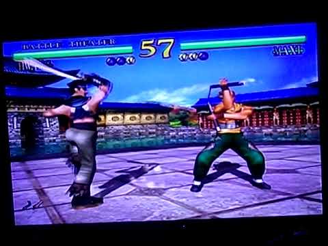 Soul Calibur(Dreamcast)-Hwang vs Maxi III