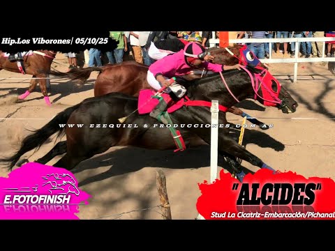 1°ALCIDES vs 2°MACUMBA vs 3°JAZMÍN Club Hipico Los Viborones El Quebrachal-Salta Dom 5 Oct 2025
