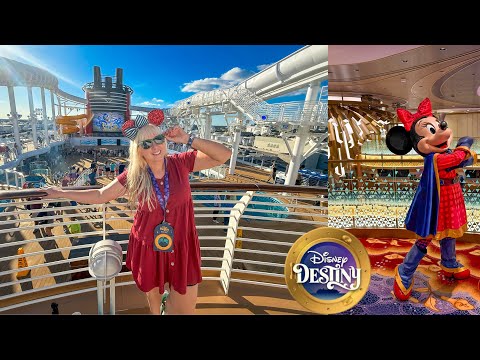 Thumbnail for Our FIRST TIME on the NEW Disney Destiny Cruise Ship! NEW Food, Drinks, Lion King Dinner & MORE