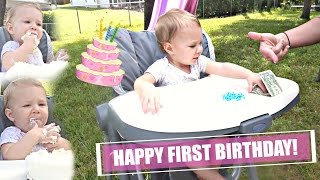 ADDISON TURNS 1! | BABY'S FIRST BIRTHDAY