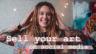 How to sell your art on social media || Esther Franchuk