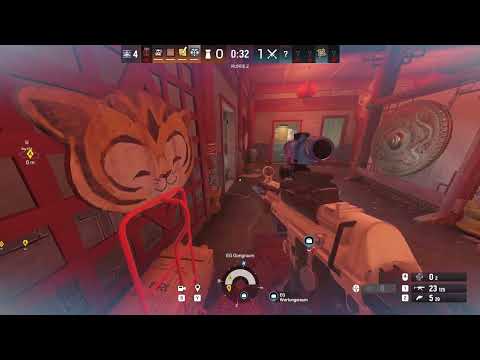 First Match, First Ace... Rainbow Six Siege X Insane Ace Clip on Themepark / Ranked 