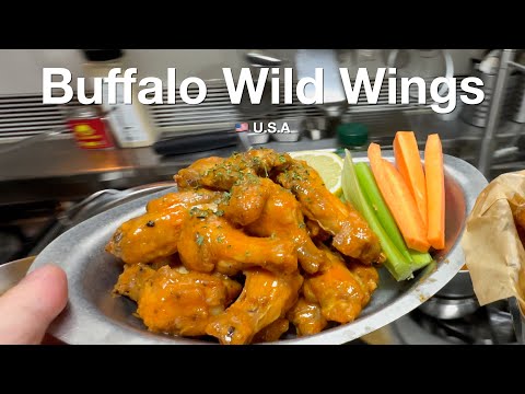 🇺🇸 The Original Buffalo Wild Wings : Buffalo Wings sauce recipe near me #happy hour