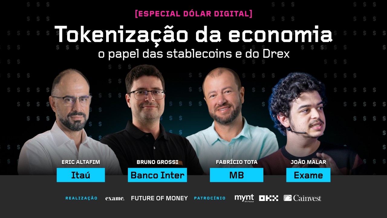 Qual é o papel das stablecoins e do Drex na tokenização da economia? | Exame