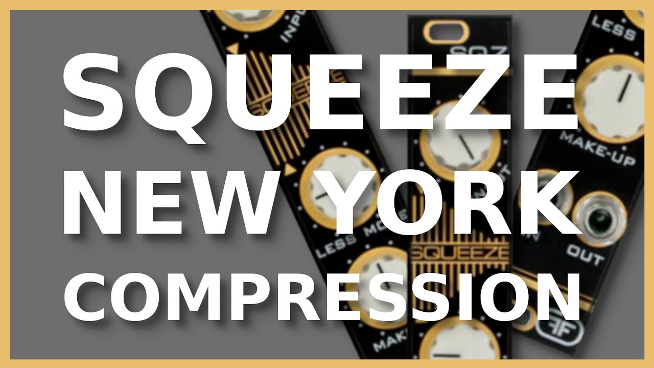 MASSIVE drums with SQUEEZE of Feedback Modules NY Compression in 3 minutes