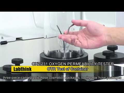 Oxygen Transmission Rate (OTR) Testing according to ASTM F1307