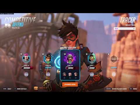 top 0.1% TRACER in OW 2 - DAFRAN TRACER SEASON 18 GAMEPLAY