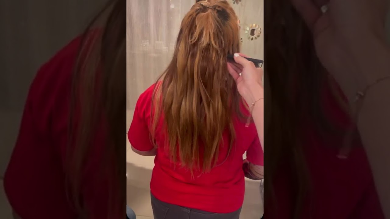 Watch video Nano ring hair extension!! Now Nano ring hair extension!!