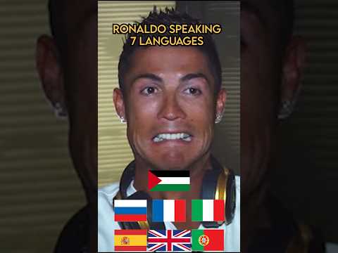 Ronaldo Speaking 7 Languages 🥶🥵