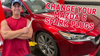 2018-2021 MAZDA 6 SPARK PLUG REPLACEMENT Guide (2.5 Turbo Engine)