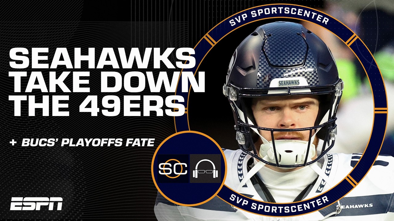 NFL Saturday Week 18 REACTION 🗣️ Seahawks take down 49ers to clinch 1 seed in NFC | SC with SVP