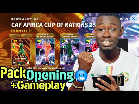 Pack Opening Sadio Mané 104🥶 + Gameplay || Efootball mobile 