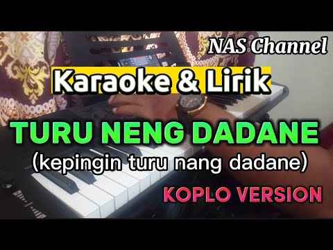 TURU NANG DADANE (kepingin turu nang dadane) KARAOKE & LIRIK BERJALAN - KOPLO VERSION
