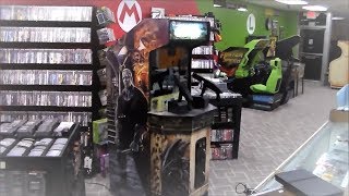 Crazy Horror Themed 1995 ZOMBIE RAID Arcade Machine  - Pinball Artist PAUL FARIS Masterpiece