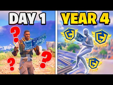 (Noob to Pro) 4 Year Fortnite Progression