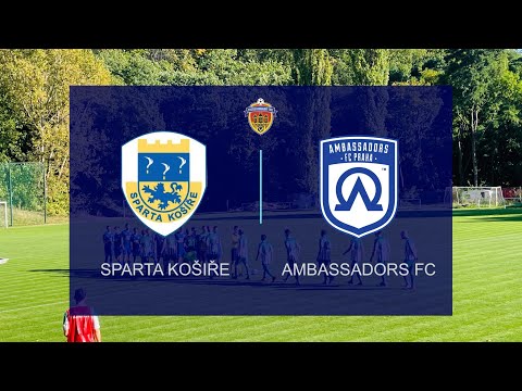 Sparta Košíře - Ambassadors FC 1-1 (First Half - 01.10.2023)