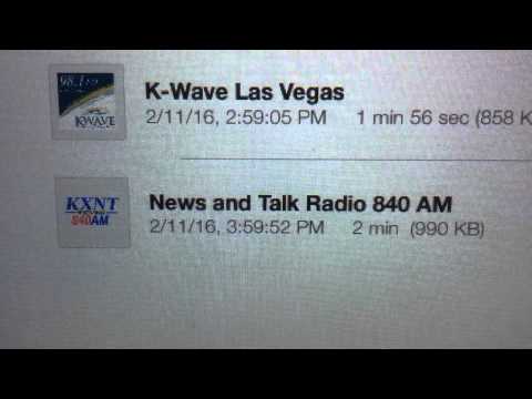 KXNT: "NewsTalk 840 AM KXNT" North Las Vegas, NV 4pm TOTH ID--02/11/16