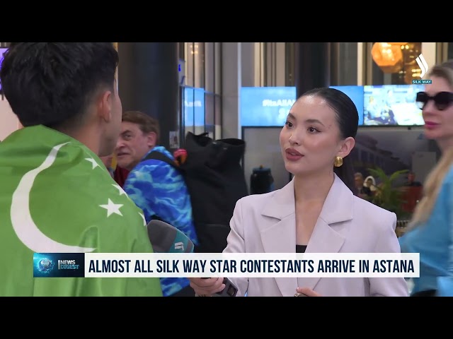 Almost all Silk Way Star contestants arrive in Astana