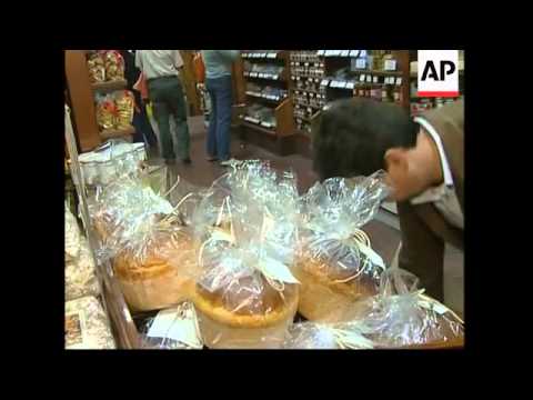 Venda de bolos tradicionais de Páscoa Colomba Pasquale