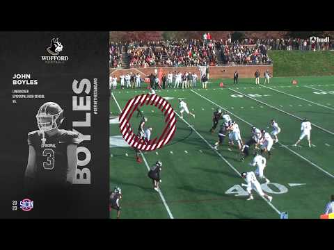 Wofford Signing Day 2020 - Line Backers