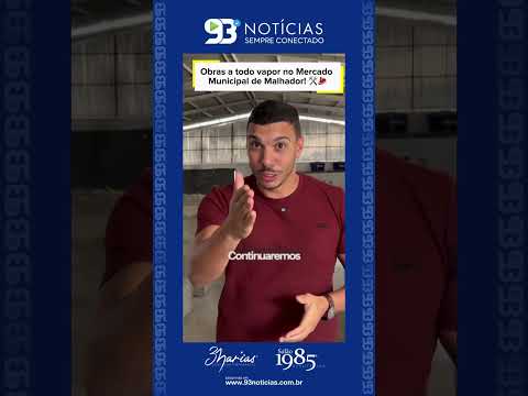Obras a todo vapor no Mercado Municipal de Malhador! 🛠️🥩