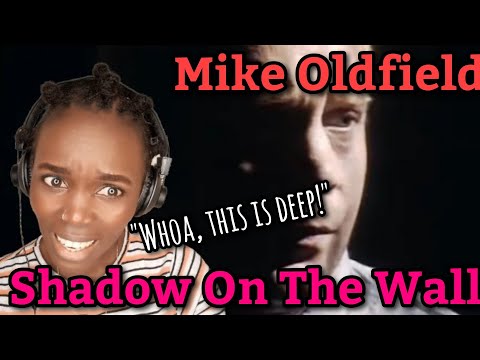 African Girl First Time Hearing Mike Oldfield - Shadow On The Wall (Official Video) | REACTION