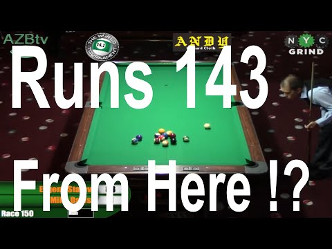 Evgeny Stalev run 226 ball Straight Pool - Reaction