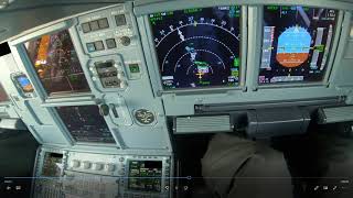 A320 Energy Management - VVTS, correct descent and approach example