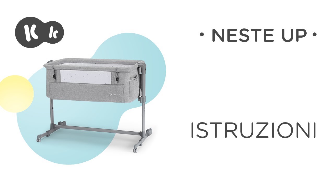 Watch Now Culla da affiancare al letto NESTE UP 2 in 1 di Kinderkraft | Manuale d'uso Culla da affiancare al letto NESTE UP 2 in 1 di Kinderkraft | Manuale d'uso