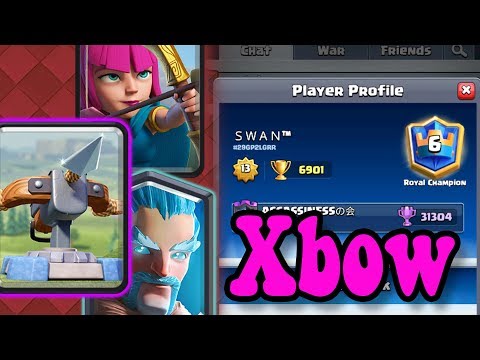 XBOW CYCLE NEVER DIES 👈Best Xbow Deck in Clash Royale 2020