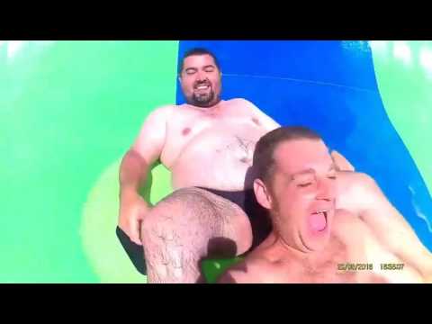 o'gliss park Aout 2016 toboggans kamikaze rivières sauvages capsule free fall...