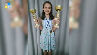 9-річна Соломія Світенко з Городка стала найкращою шахісткою Європи