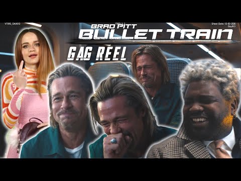 Bullet Train Hilarious Bloopers Gag Reel