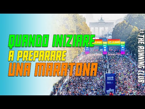 Quando iniziare a preparare una maratona