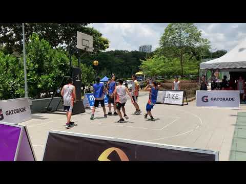 Gatorade 3on3 2019 D Pulze Cyberjaya, Malaysia - U14 Grouping (The Malay Gang vs KBC 3)