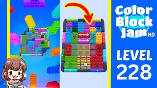 Solusi Level 228 Color Block Jam