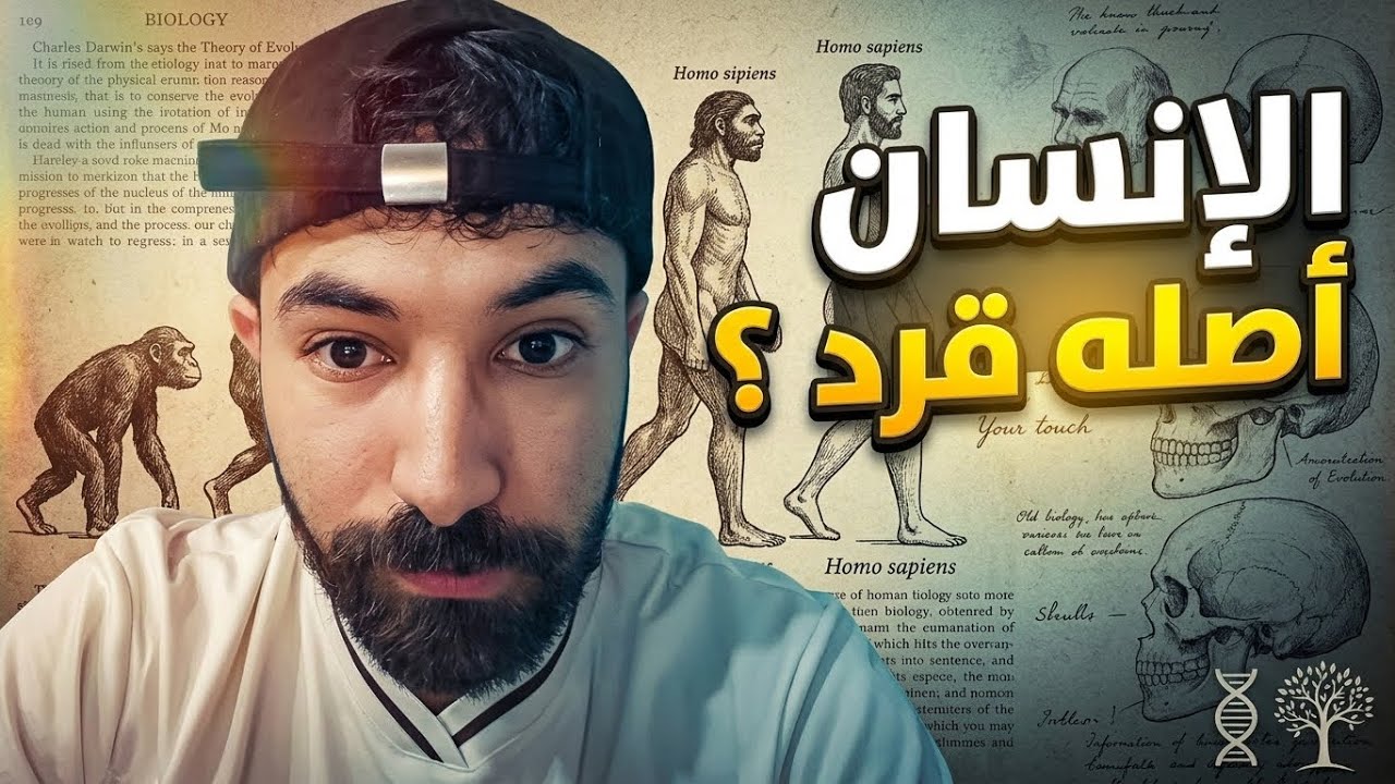 هل الإنسان أصله قرد ؟
