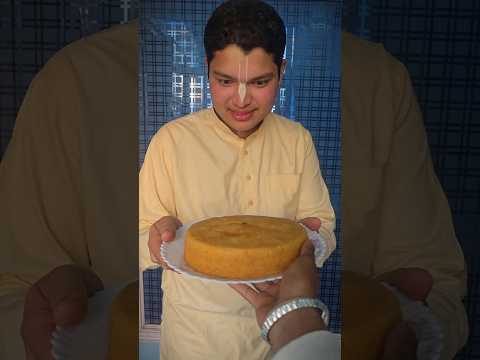 Panchamrit Cake 😲💕 Easy Bhog Recipe 🪷✨️