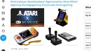 My Arcade Announces Three New Atari Products