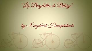 Les Bicyclettes de Belsize (w/lyrics)  ~  Engelbert Humperdinck