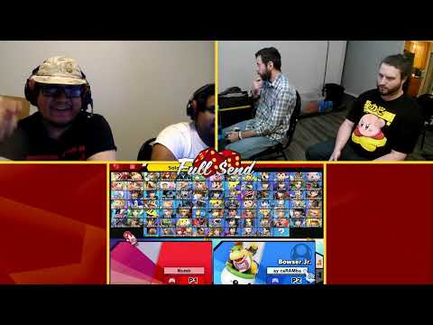 Numbreon (Lucina, Mario) vs ramonM64 (Bowser Jr.) - Full Send #3 Losers Semi Finals