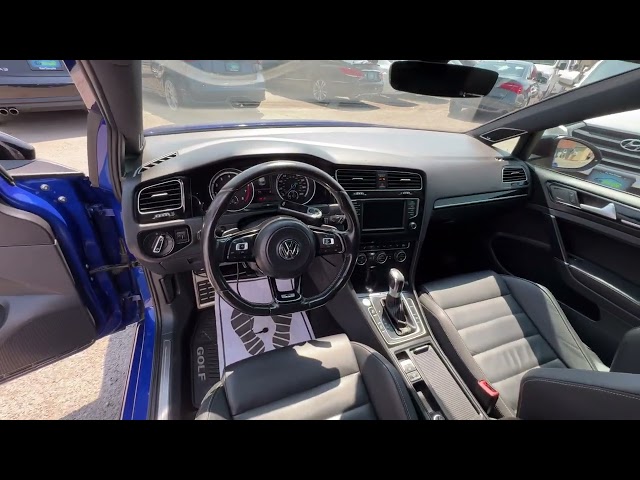 2017 VOLKSWAGEN GOLF R HATCHBACK 4-CYL, TURBO, 2.0 LITER HATCHBACK SEDAN 4D