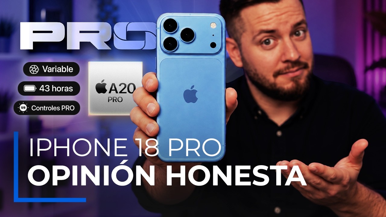 Una semana con el iPhone 18 Pro Max… ¿de verdad merece la pena?